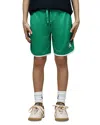 Psycho Bunny Unisex Nico Mesh Shorts - Little Kid, Big Kid In Green