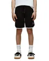 Psycho Bunny Unisex Nico Mesh Shorts - Little Kid, Big Kid In Black