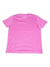 Psycho Bunny Classic V-neck Plum Ice Purple Tee Shirt B6u100q1pc-pli In Pink