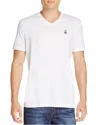 Psycho Bunny V-neck Tee In White