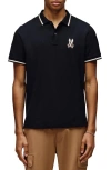 Psycho Bunny Wade Pima Cotton Piqué Polo In Animal Print