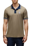 Psycho Bunny Wade Pima Cotton Piqué Polo In Gray
