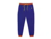 Psycho Bunny Warwick Color-block Logo Bold Blue Pants B6p112q1ft-bld In Blue