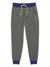 Psycho Bunny Warwick Color-block Logo Heather Storm Pants B6p112q1ft-hst
