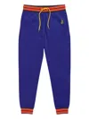 Psycho Bunny Warwick Color-block Logo Bold Blue Pants B6p112q1ft-bld