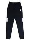 Psycho Bunny Wilkes Panelled Track Pants In Black