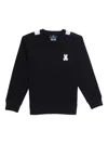Psycho Bunny Wilkes Sweatshirt In Black