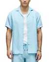 Psycho Bunny Windcrest Linen Blend Camp Shirt