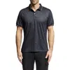 Psycho Bunny Winston Print Sport Polo In Black