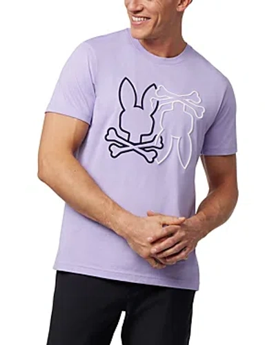 Psycho Bunny Winton Embroidered Graphic Tee In Dgl