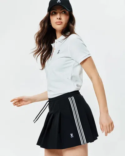 Psycho Bunny Women's Pique Polo In White