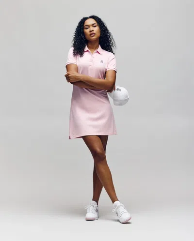 Psycho Bunny Women's Polo Dress In Pink