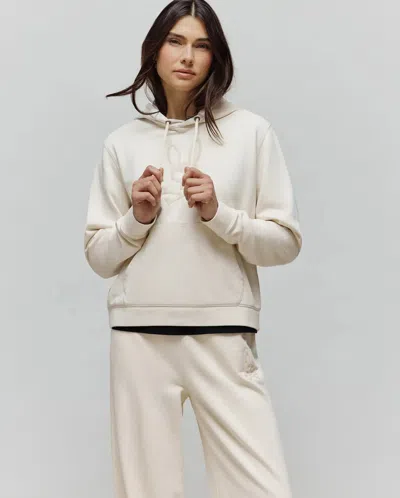 Psycho Bunny Women's Roux Sequin French Terry Hoodie In Neutral