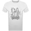 Psycho Bunny Zealand Graphic Logo T Shirt White