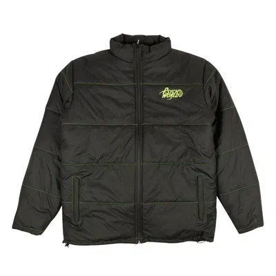 Psychworld Logo Puffer - Black