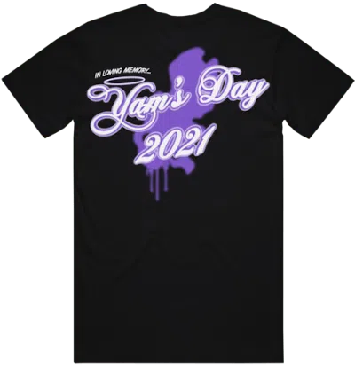 Pre-owned Psychworld Men's  Yams Day Loving Memory T-shirt In Black