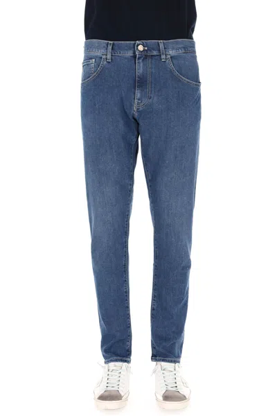 Pt Denim Classic Denim Jeans For Men - P26 Season In Blue
