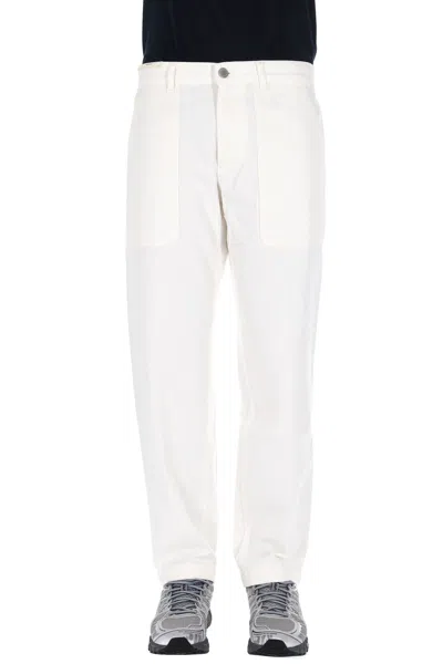 Pt Denim Men's Classic Denim Jeans In White