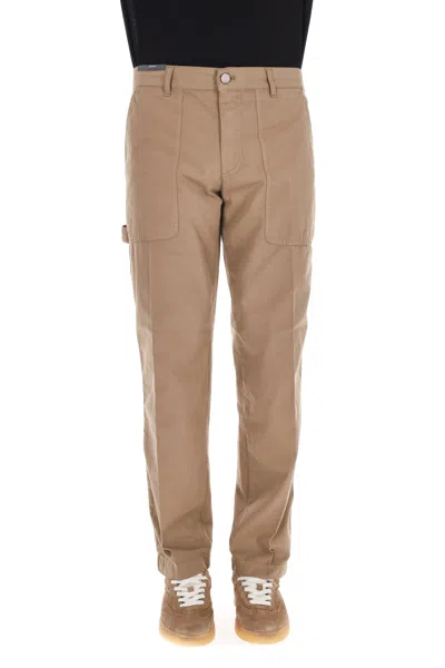 Pt Denim Men's Denim Casual Pants - Trendy Fit In Brown