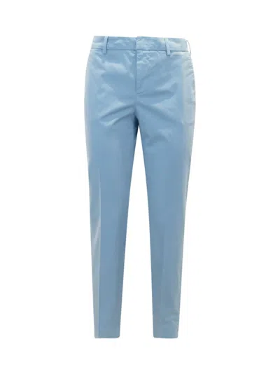 Pt Light Blue Satin Pants