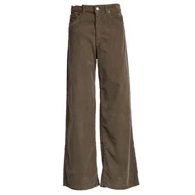 Pt Miley Velvet Trousers In Brown