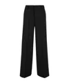 Pt Torino Belt Loop Belt Casual Pants In Black