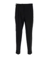 Pt Torino Pressed Crease Tailored Trousers In Black