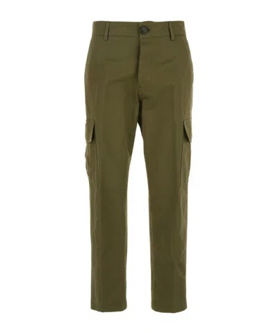 Pt Torino Belt-loop Casual Pants In Green