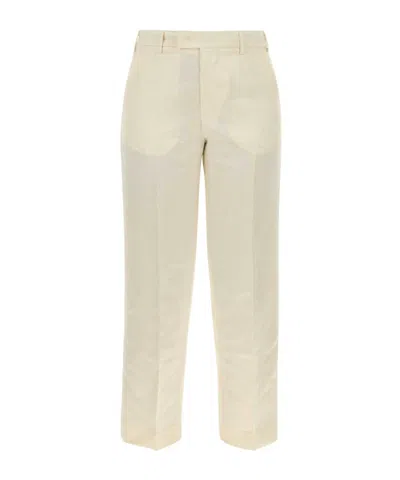 Pt Torino Belt Loop Casual Pants In Nude