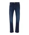 Pt Torino Stretch Denim Swing Jeans In Blue