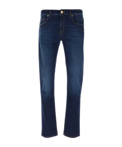PT TORINO PT TORINO LOGO-PATCH SWING JEANS