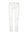 Pt Torino Belt Loop Jeans In White