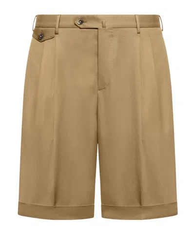 Pt Torino Belt Loop Shorts In Green