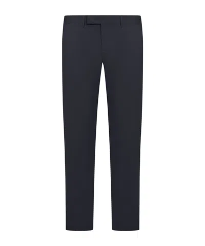 Pt Torino Belt Loops Slacks In Black