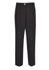 Pt Torino Belt Loops Slacks In Black