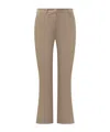 Pt Torino Belt Loops Slacks In Brown