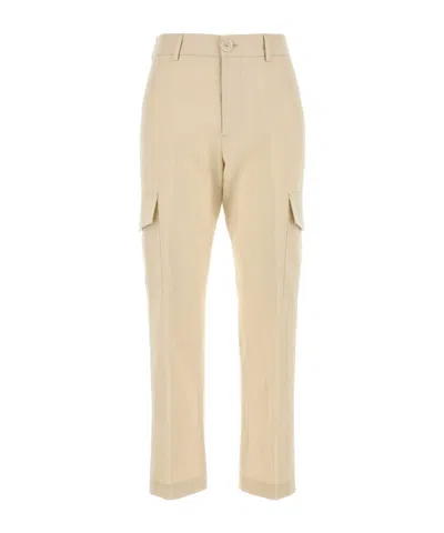 Pt Torino Belt Loops Slacks In Nude