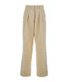 Pt Torino Belt Loops Slacks In Nude
