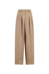 Pt Torino Belt Loops Slacks In Nude