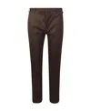Pt Torino Cropped Tailored Trousers In Black