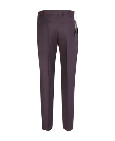 Pt Torino Cropped Tailored Trousers In Black