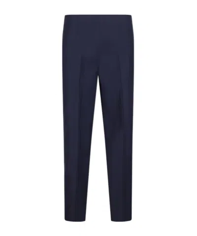 Pt Torino Cropped Trousers In Blue