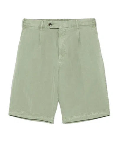 Pt Torino Green Bermuda Shorts