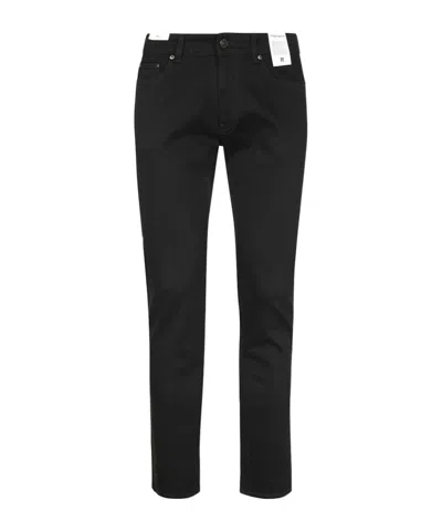Pt Torino Logo Jeans In Black