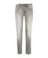 Pt Torino Logo Jeans In Gray