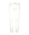 Pt Torino Logo Jeans In White