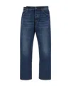 Pt Torino Logo-patch Straight-leg Jeans In Blue