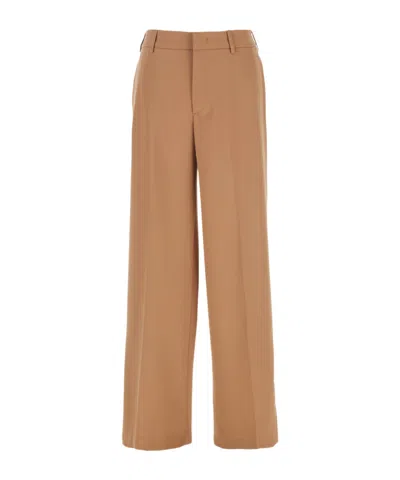 Pt Torino Lorenza Flared Trousers In Pink