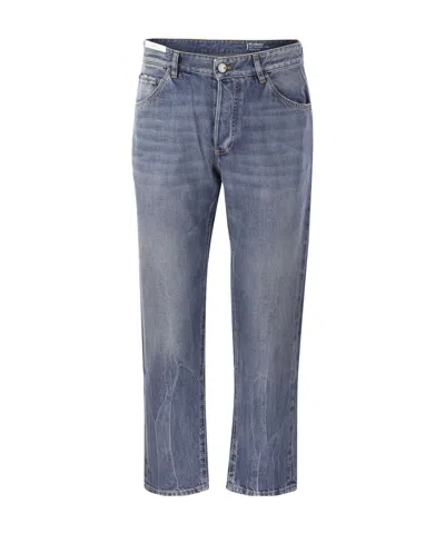 PT TORINO MID-RISE STRAIGHT-LEG JEANS