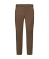 Pt Torino Mid-rise Wool Tailored Trousers In Green